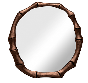 Round shaped mirror